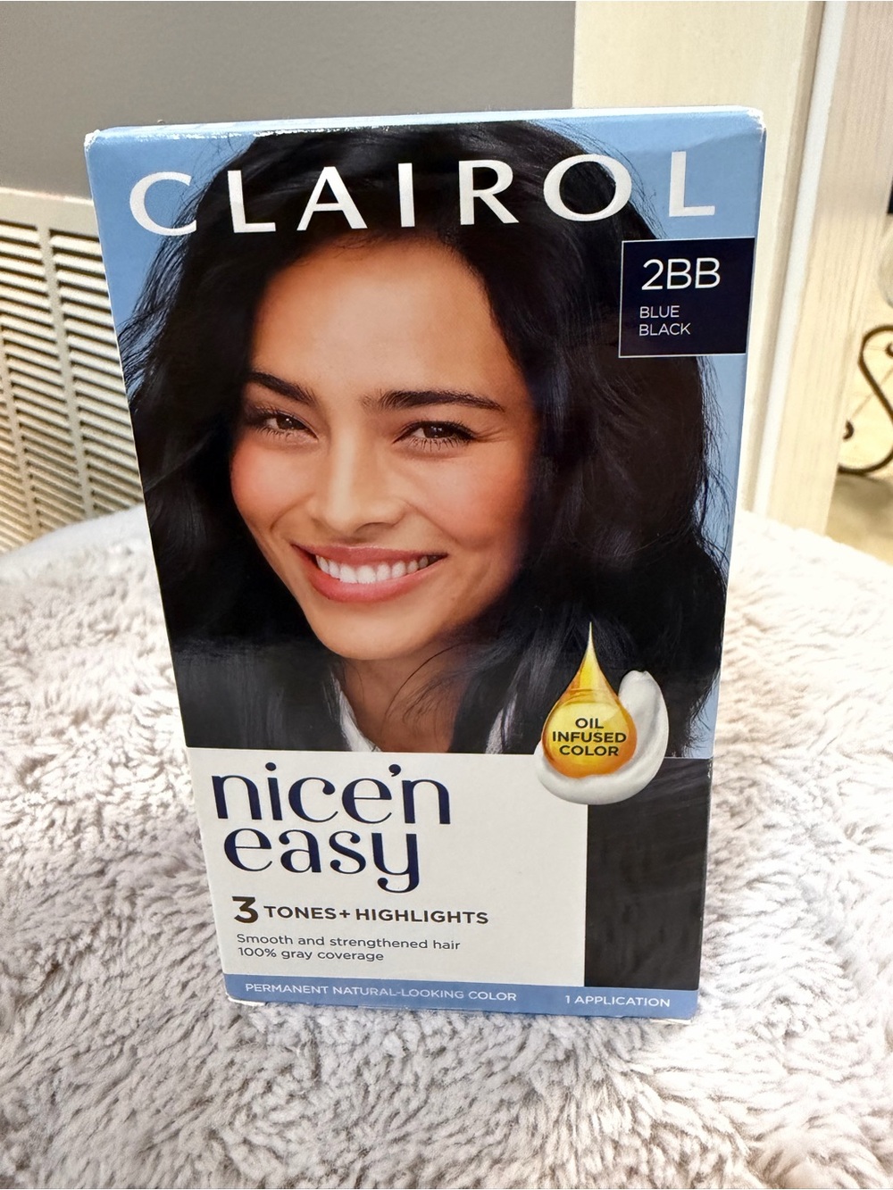 Nice'n Easy Permanent Hair Color 2BB Blue Black